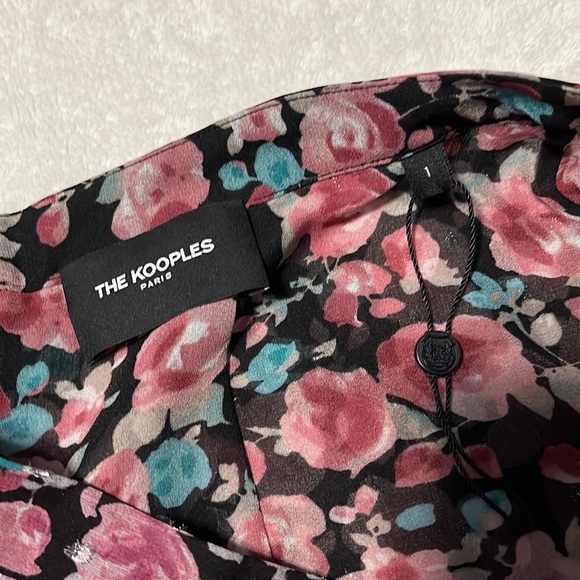 NWOT The Kooples Paris size 1 floral asymmetrical Candy Flower skirt - Picture 7 of 10